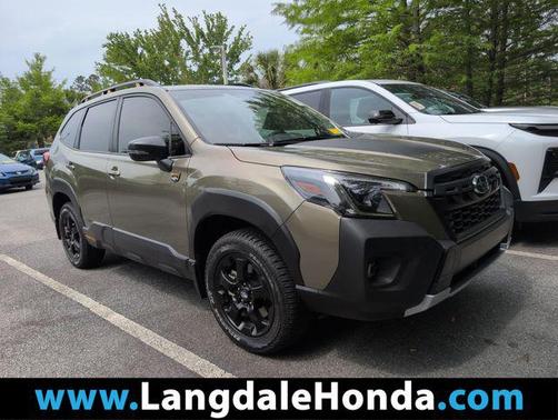 Green Metallic 2025 Subaru Forester Wilderness