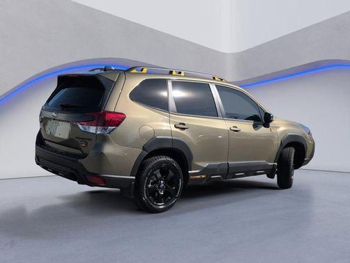 Green Metallic 2025 Subaru Forester Wilderness