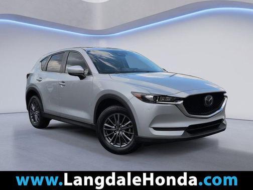 Sonic Silver Metallic 2021 Mazda CX-5 Touring