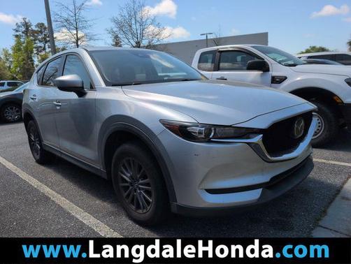 Sonic Silver Metallic 2021 Mazda CX-5 Touring