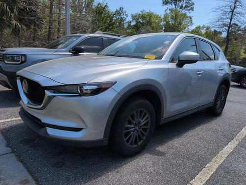 Sonic Silver Metallic 2021 Mazda CX-5 Touring