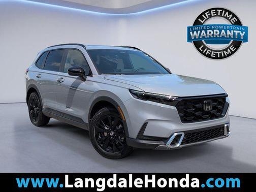 Urban Gray 2026 Honda CR-V Hybrid Sport Touring AWD