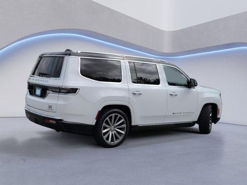 Bright White Clearcoat 2023 Jeep Grand Wagoneer Obsidian 4x4