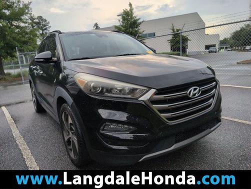 Ash Black 2016 Hyundai TUCSON Limited