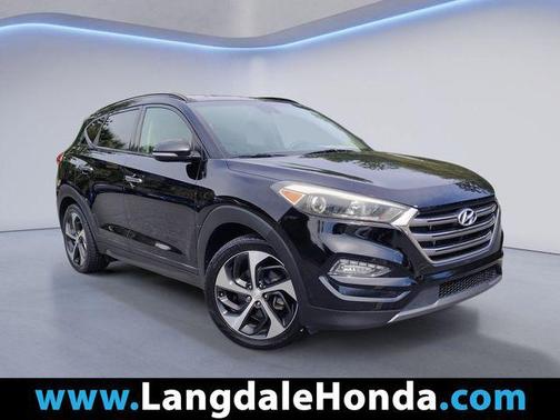 Ash Black 2016 Hyundai TUCSON Limited