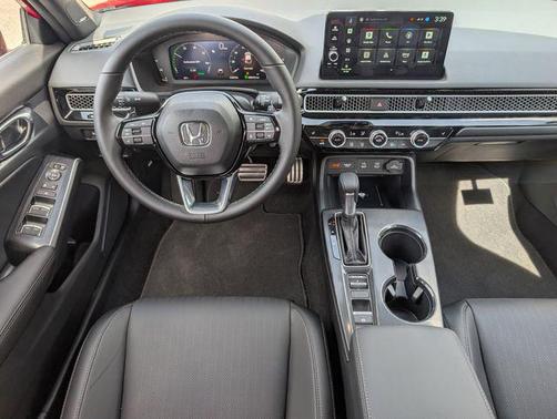 Rallye Red 2026 Honda Civic Hybrid Sport Touring