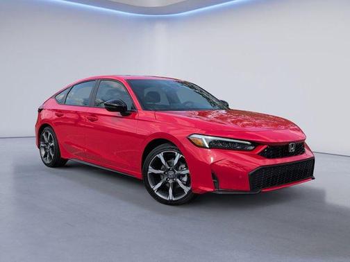 Rallye Red 2026 Honda Civic Hybrid Sport Touring