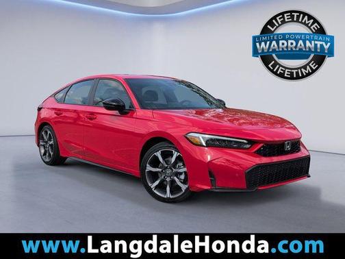 Rallye Red 2026 Honda Civic Hybrid Sport Touring