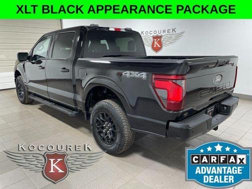 Black 2024 Ford F-150 XLT