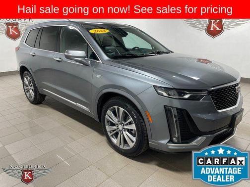 Satin Steel Metallic 2022 Cadillac XT6 Premium Luxury AWD