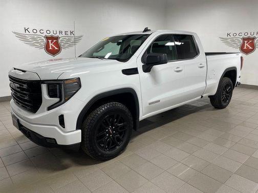 Summit White 2023 GMC Sierra 1500 Elevation