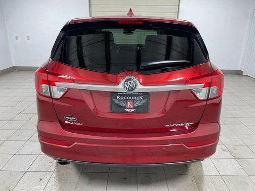 Chili Red Metallic 2018 Buick Envision Preferred