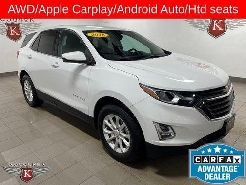 Summit White 2018 Chevrolet Equinox 1LT
