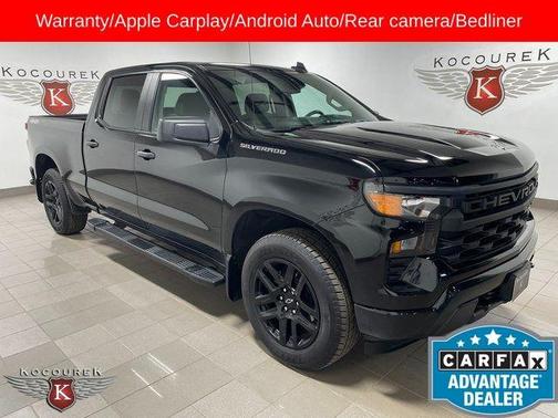 Black 2024 Chevrolet Silverado 1500 Custom