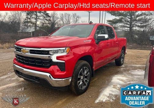 Red 2023 Chevrolet Silverado 1500 LT