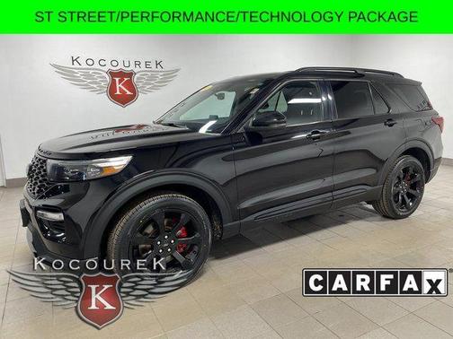 Black 2022 Ford Explorer ST
