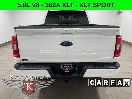 White 2022 Ford F-150 XLT