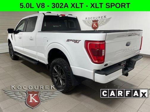 White 2022 Ford F-150 XLT