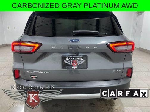 Gray 2023 Ford Escape Platinum