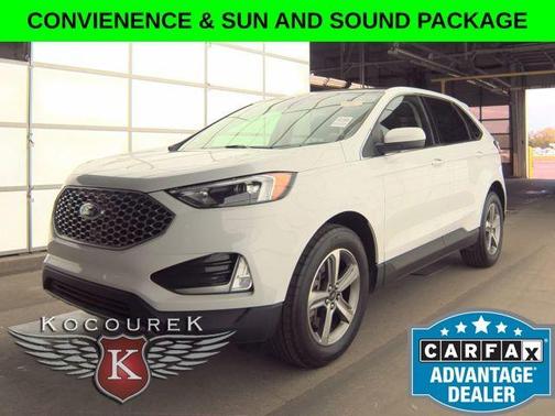 Oxford White 2023 Ford Edge SEL