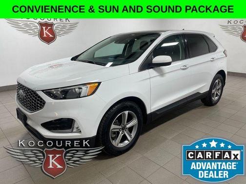 Oxford White 2023 Ford Edge SEL