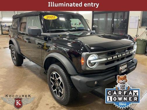Shadow Black 2022 Ford Bronco Big Bend
