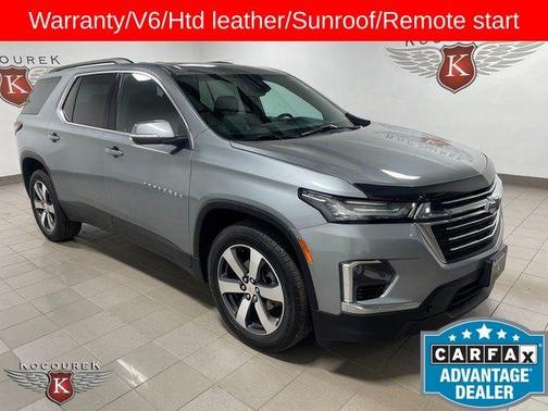 Sterling Gray Metallic 2023 Chevrolet Traverse LT Leather