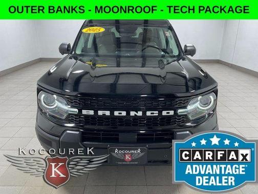 Shadow Black 2025 Ford Bronco Sport Outer Banks