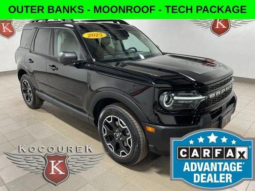 Shadow Black 2025 Ford Bronco Sport Outer Banks