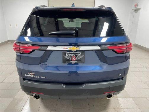 Northsky Blue Metallic 2023 Chevrolet Traverse LT Cloth