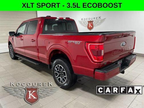 Red 2022 Ford F-150 XLT