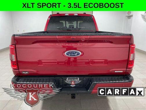 Red 2022 Ford F-150 XLT