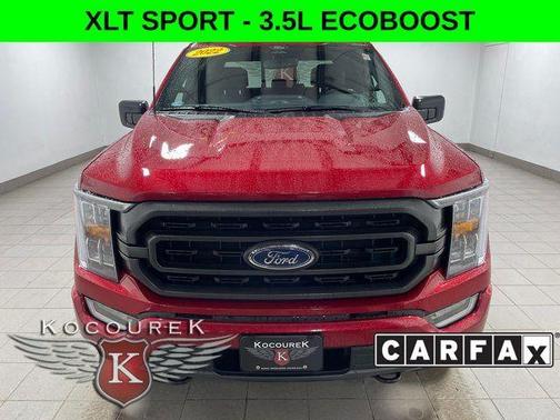 Red 2022 Ford F-150 XLT