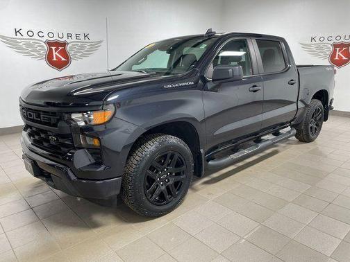 Dark Ash Metallic 2023 Chevrolet Silverado 1500 Custom