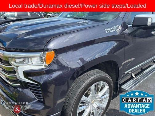 Dark Ash Metallic 2022 Chevrolet Silverado 1500 High Country