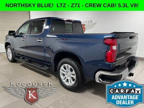 Northsky Blue Metallic 2022 Chevrolet Silverado 1500 LTZ