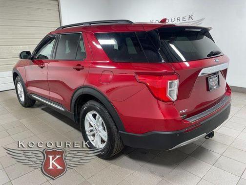 Red Metallic 2020 Ford Explorer XLT