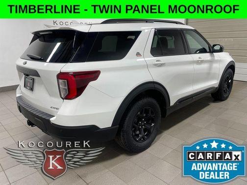 White 2023 Ford Explorer Timberline