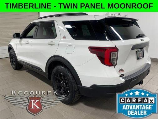 White 2023 Ford Explorer Timberline