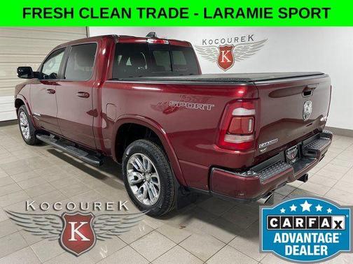 Delmonico Red Pearlcoat 2020 RAM 1500 Laramie