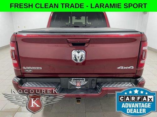 Delmonico Red Pearlcoat 2020 RAM 1500 Laramie