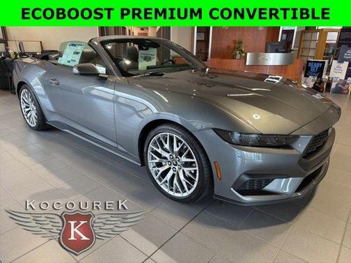 Carbonized Gray Metallic 2026 Ford Mustang EcoBoost Premium