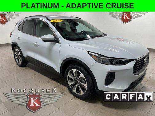 Silver 2025 Ford Escape Platinum