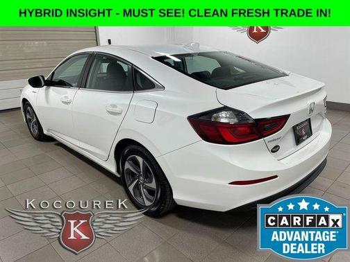 White Orchid Pearl 2019 Honda Insight LX