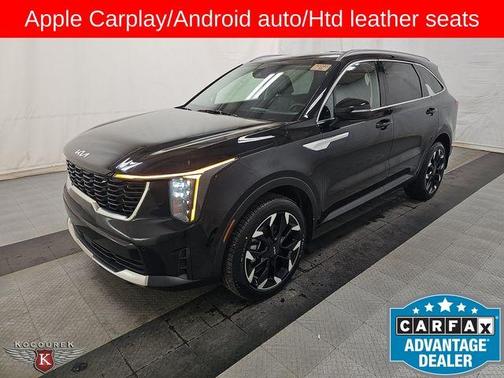 Black 2025 Kia Sorento X-Line EX