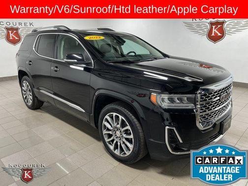 Ebony Twilight Metallic 2022 GMC Acadia Denali