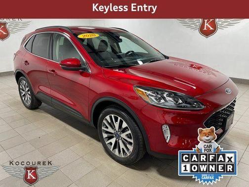 Red Metallic 2020 Ford Escape Titanium