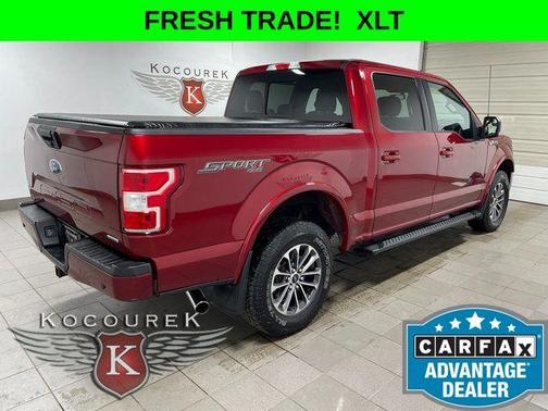 Ruby Red Metallic 2019 Ford F-150 XLT