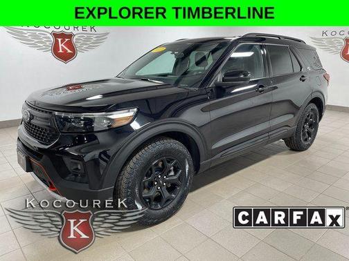 Black 2023 Ford Explorer Timberline