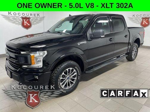 Black Metallic 2020 Ford F-150 XLT